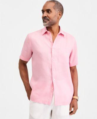 Men's 100% Linen Shirt by CLUB ROOM
