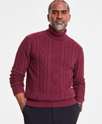 Men's Chunky Turtleneck Sweater by CLUB ROOM