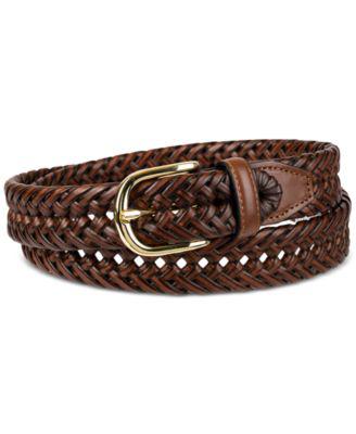 Men's Hand-Laced Braided Belt by CLUB ROOM