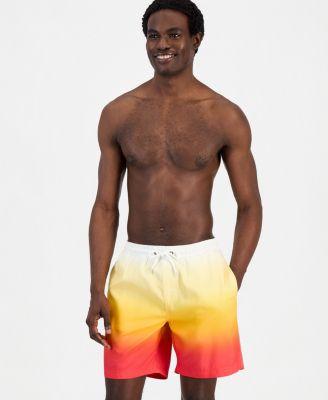Men's Kenji Ombre Swim Trunks by CLUB ROOM