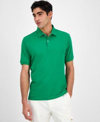 Men's Pique Polo Shirt, Exclusively at Macy's by CLUB ROOM Men's Pique Polo Shirt, Exclusively at Macy's by CLUB ROOM
