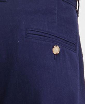 Men's Pleated Herringbone Twill Pants by CLUB ROOM