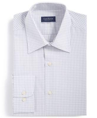 Men's Regular-Fit Check Shirt, Created for Macys by CLUB ROOM