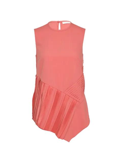 Georgette Danielle pleated asymmetric top by CLUB21 COLLECTION