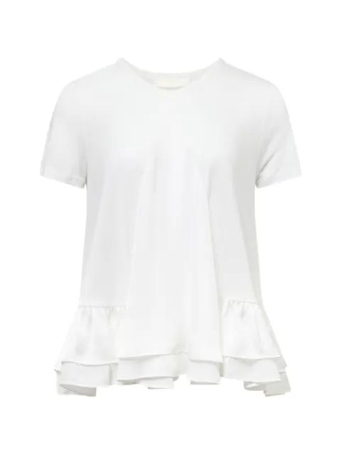 Kayla ruffled T-shirt by CLUB21
