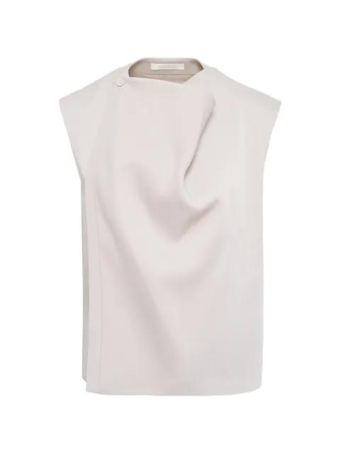 draped woven top by CLUB21