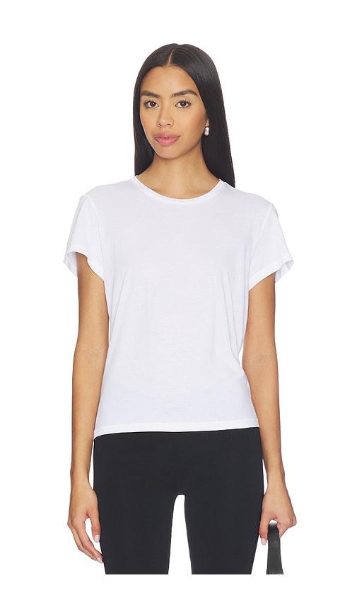 CLYQUE Tezza Tee in White by CLYQUE