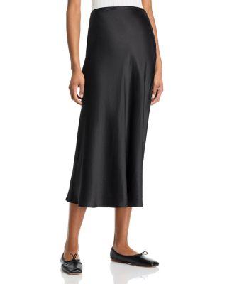 Bias Slip Midi Skirt by CO