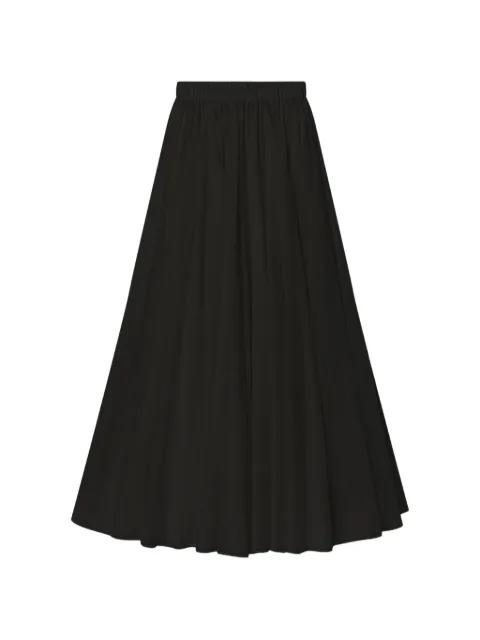 gathered-waist flared skirt by CO COLLECTION