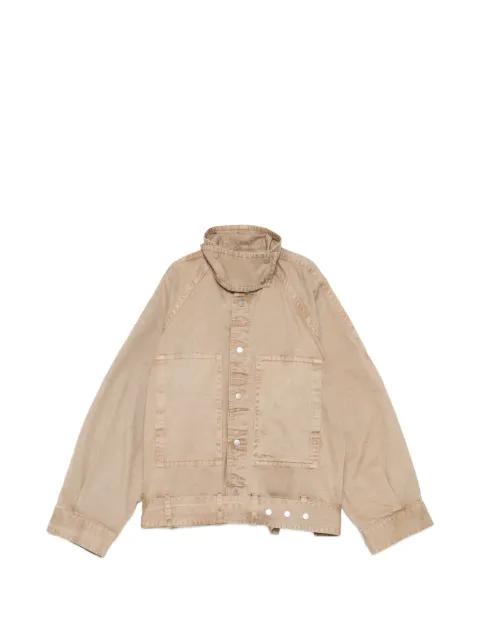 raglan-sleeves jacket by CO COLLECTION
