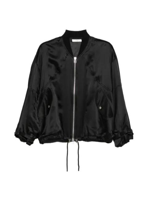 silk bomber jacket by CO COLLECTION