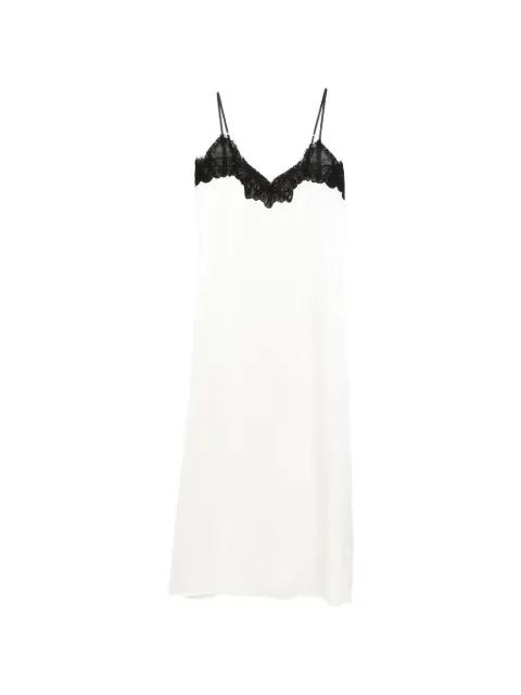Cami lace-trim midi slip dress by CO