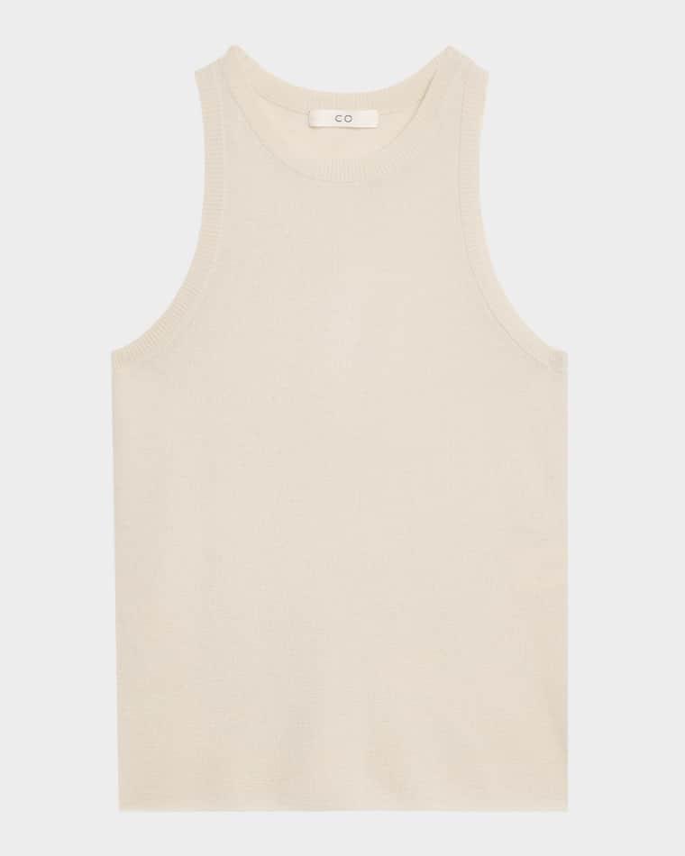 Cashmere Knit Tank Top by CO