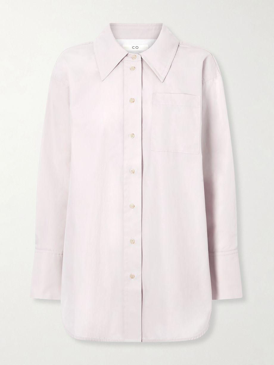 Cotton-poplin shirt by CO