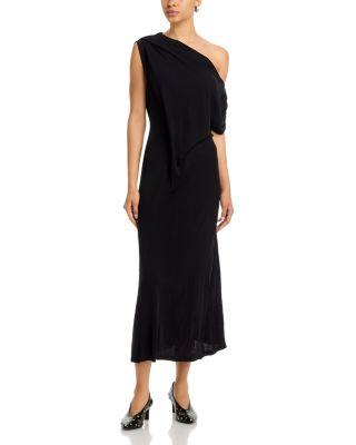 Draped Off Shoulder Dress by CO