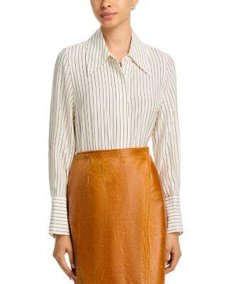 Fitted Classic Silk Shirt by CO