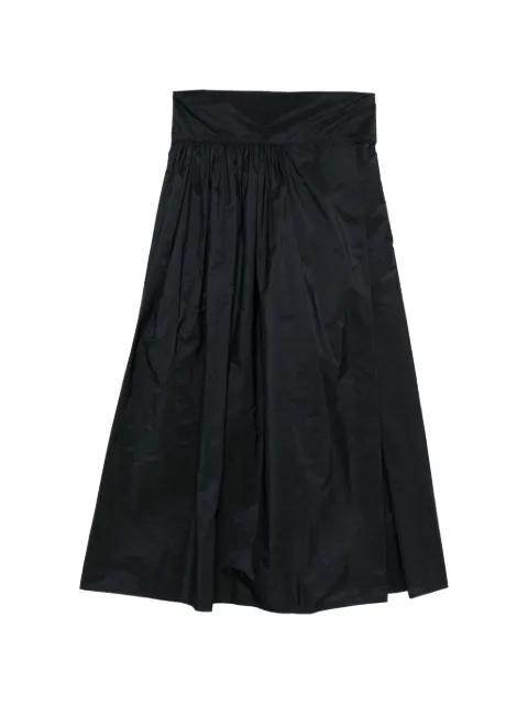 tie-fastening maxi skirt by CO.GO