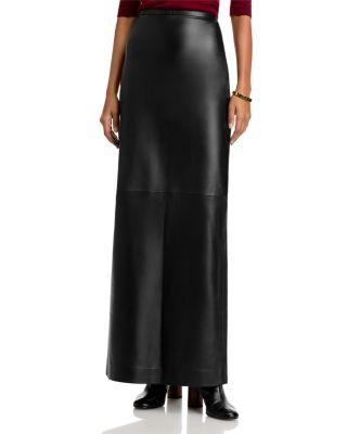 Leather Maxi Skirt by CO