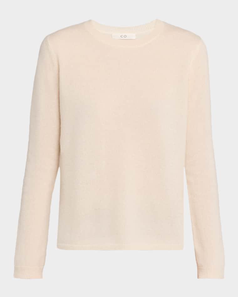 Long-Sleeve Cashmere Crewneck Sweater by CO