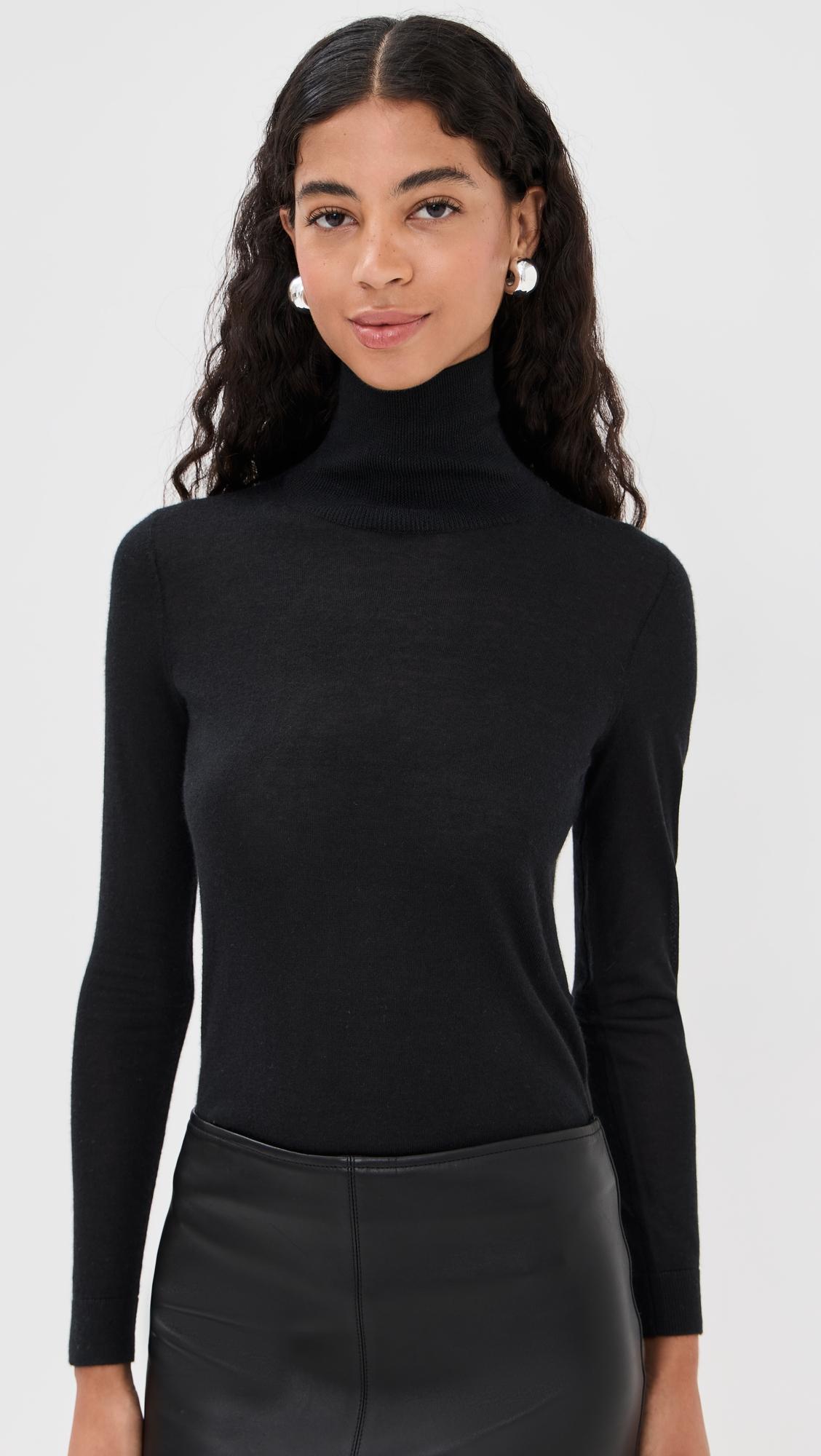 Long Sleeve Cashmere Turtleneck by CO