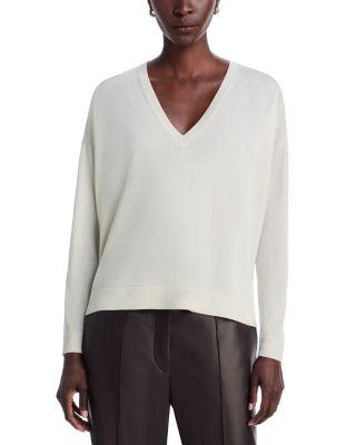 V Neck Cashmere Sweater by CO