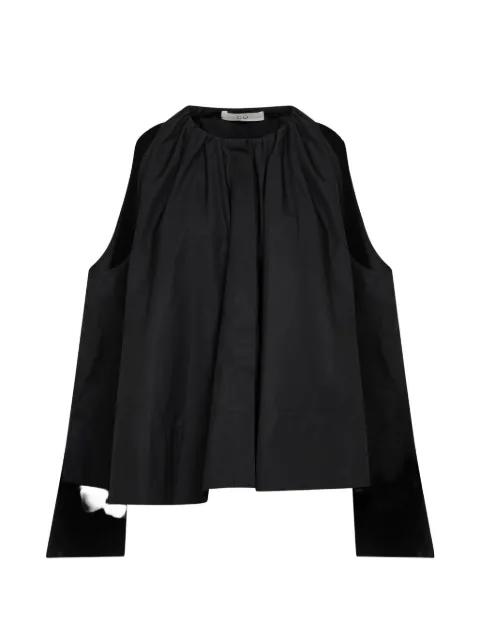 cut-out blouse by CO