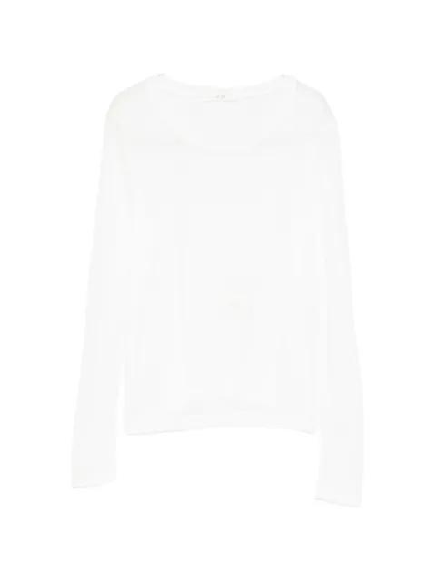 long-sleeve round-neck top by CO