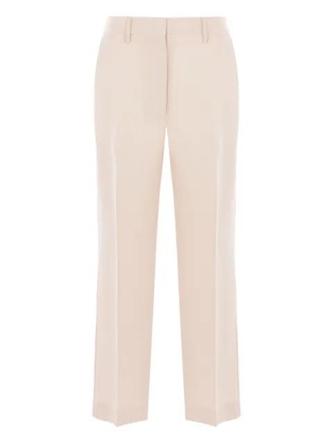 pressed-crease trousers by CO