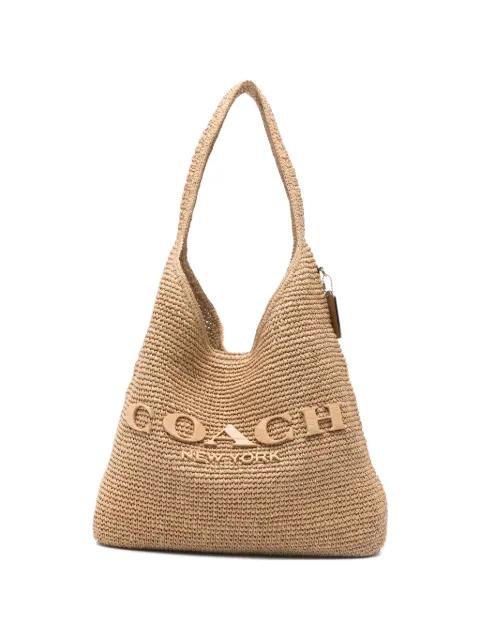39 Brooklyn embossed-logo shoulder bag by COACH