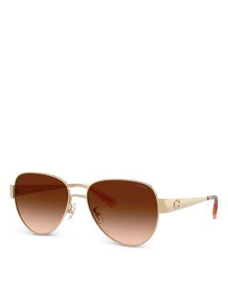 Aviator Sunglasses by COACH