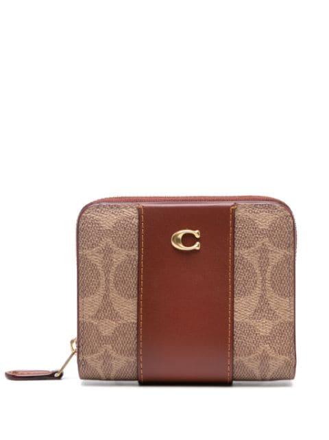 Billfold leather wallet by COACH