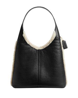 Brooklyn 39 Shearling Shoulder Bag by COACH