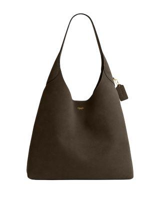 Brooklyn Suede Shoulder Bag 39 by COACH