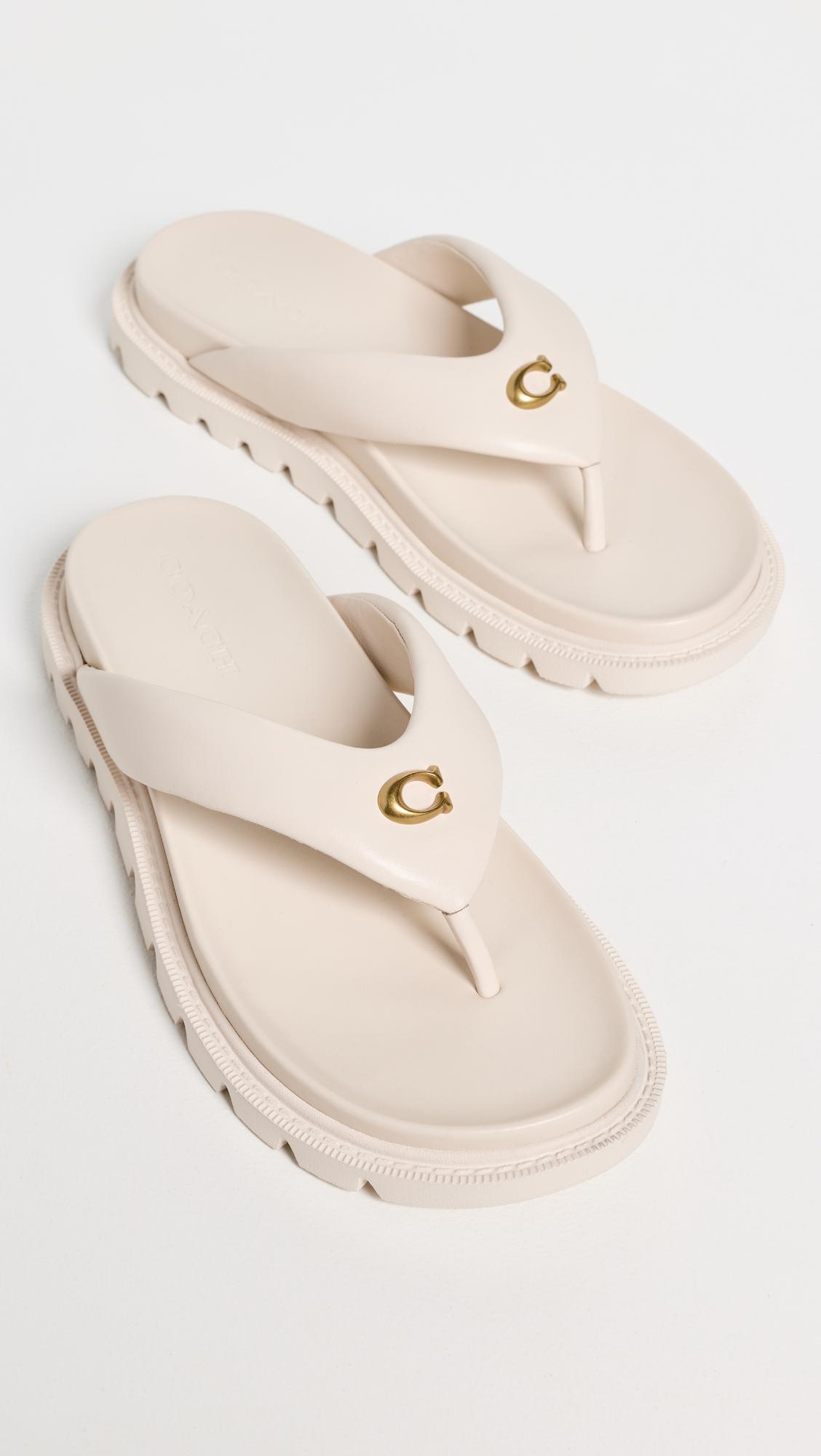 Brynn Thong Sandals by COACH