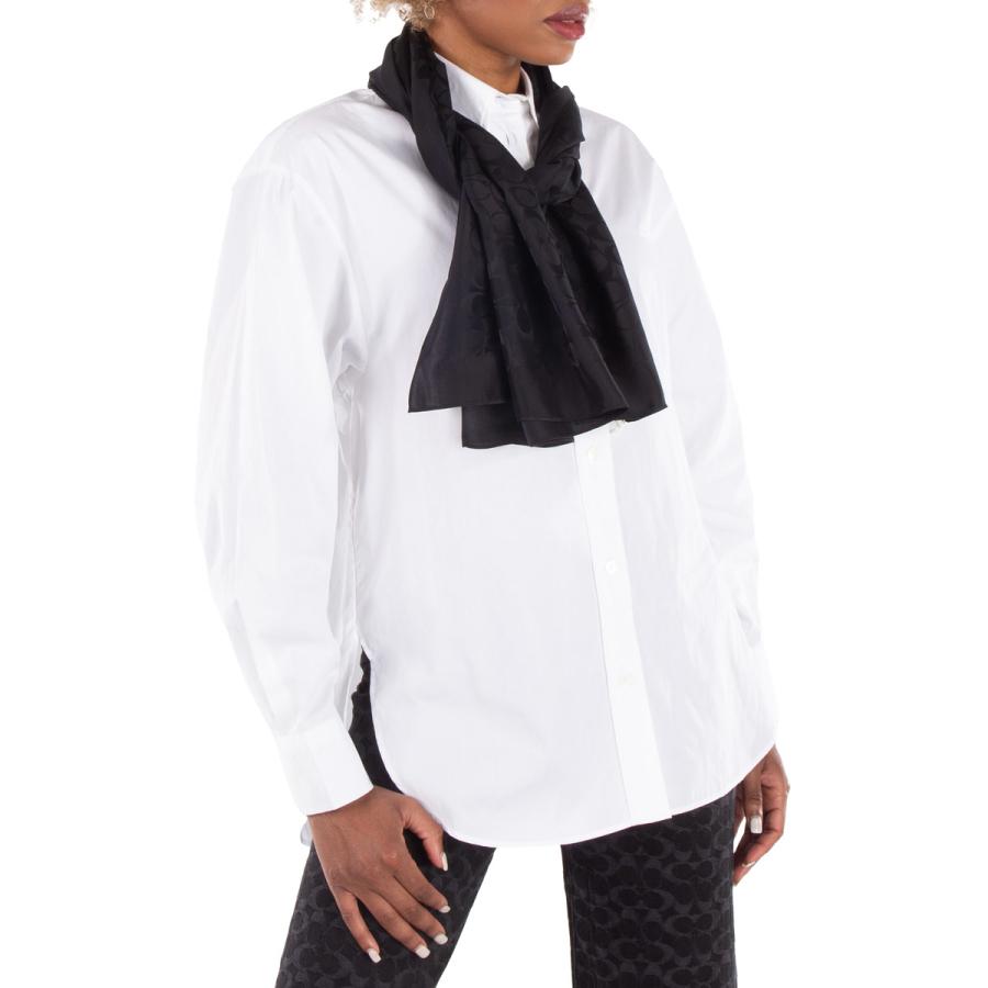 Coach Black Signature Shawl by COACH