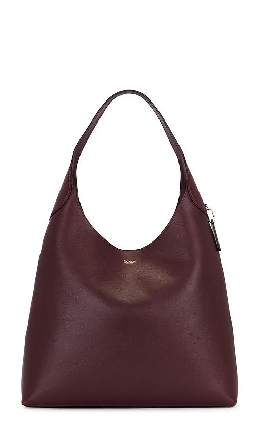 Coach Brooklyn Shoulder 39 Bag in Burgundy by COACH