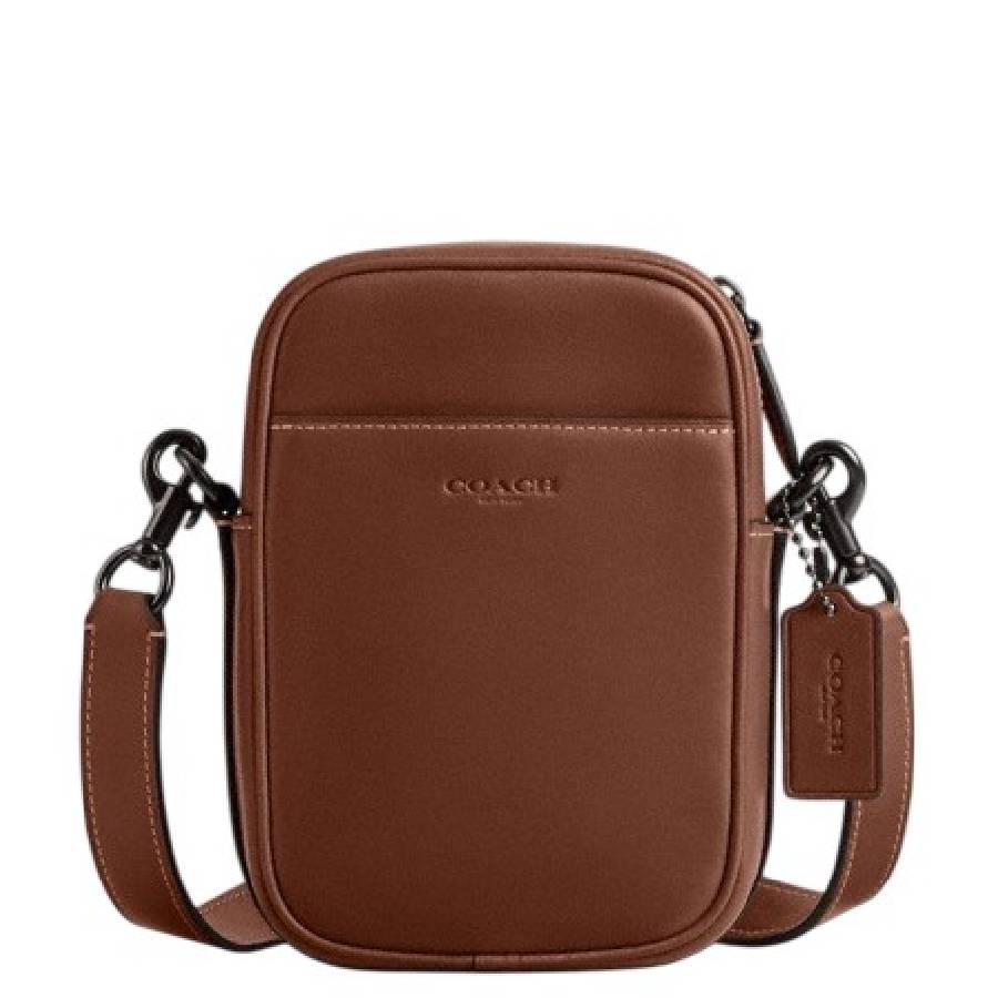 Coach Hitch Leather Crossbody Bag by COACH