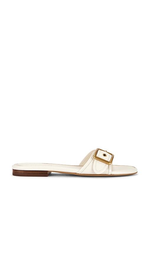 Coach Margot Flat Sandal in Ivory by COACH