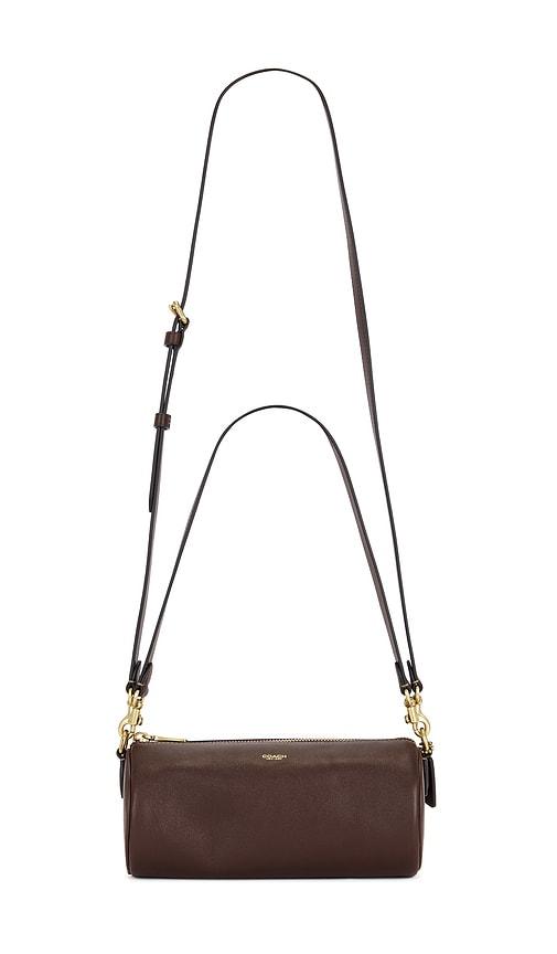 Coach Natural Grain Leather Barrel Bag in Brown by COACH
