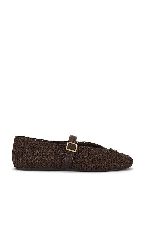 Coach Sculpted C Soft Mary Jane in Brown by COACH
