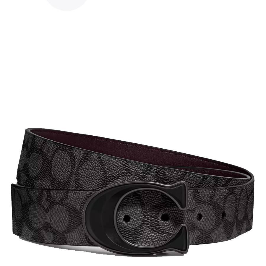 Coach Signature Buckle Cut To Size Reversible Belt by COACH