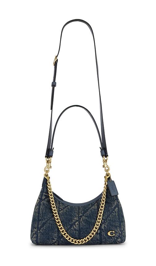 Coach Soft Quilted Loved Denim Juliet 25 Shoulder Bag in Blue by COACH