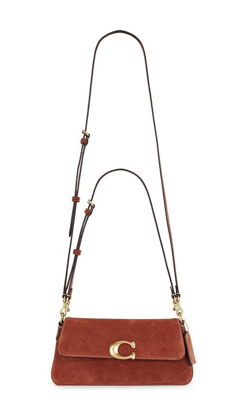 Coach Suede Jet Shoulder Bag in Tan by COACH