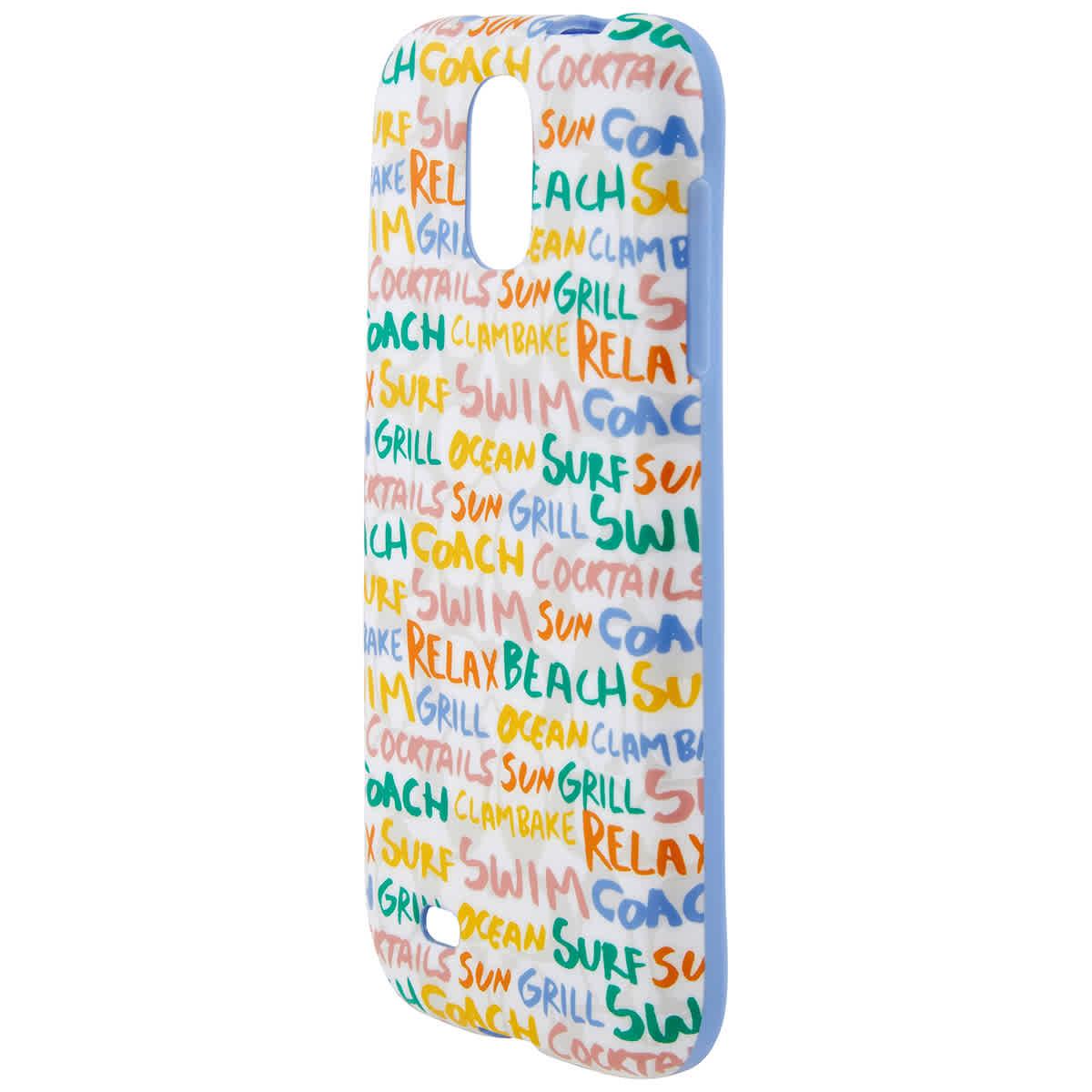 Coach Summer Graffiti Samsung Galaxy S4 Phone Case by COACH