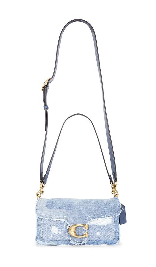 Coach Upcycled Denim Patchwork Tabby Shoulder Bag in Denim-Light by COACH