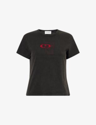 Coach x Brain Dead Logo 90s' Fit Cotton-Jersey T-Shirt by COACH