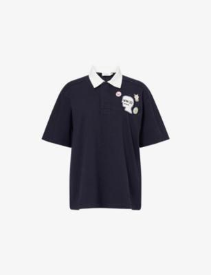 Coach x Brain Dead Ruby Embroidered Cotton Polo Shirt by COACH