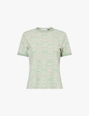 Coach x Brain Dead Signature Ringer Cotton-Jersey T-Shirt by COACH