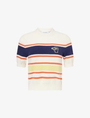 Coach x Brain Dead Stripe Cotton-Blend Knit Jumper by COACH