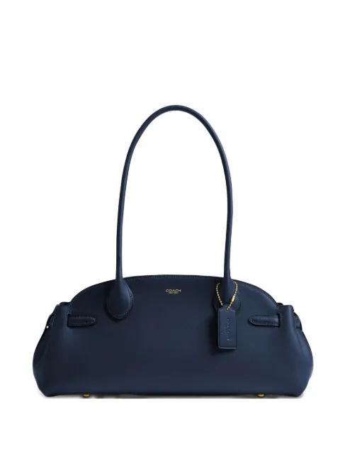 Empire Carryall leather shoulder bag by COACH